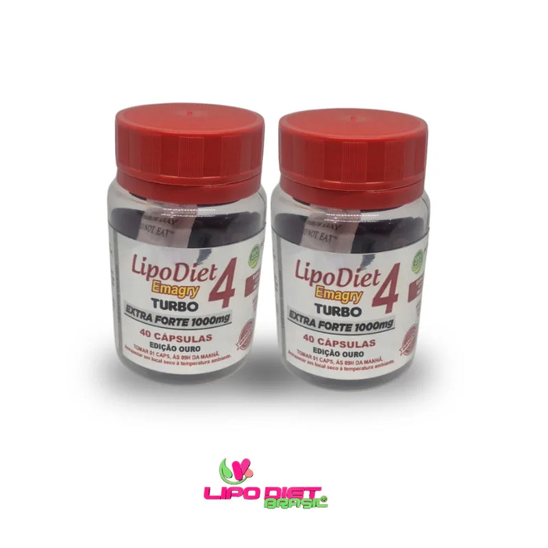 2  Lipo Diet Emagry Turbo Nível 4 extra forte 1000mg