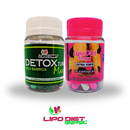 Detox Turbo & Lipo Diet Emagry Cápsula Branca e Rosa
